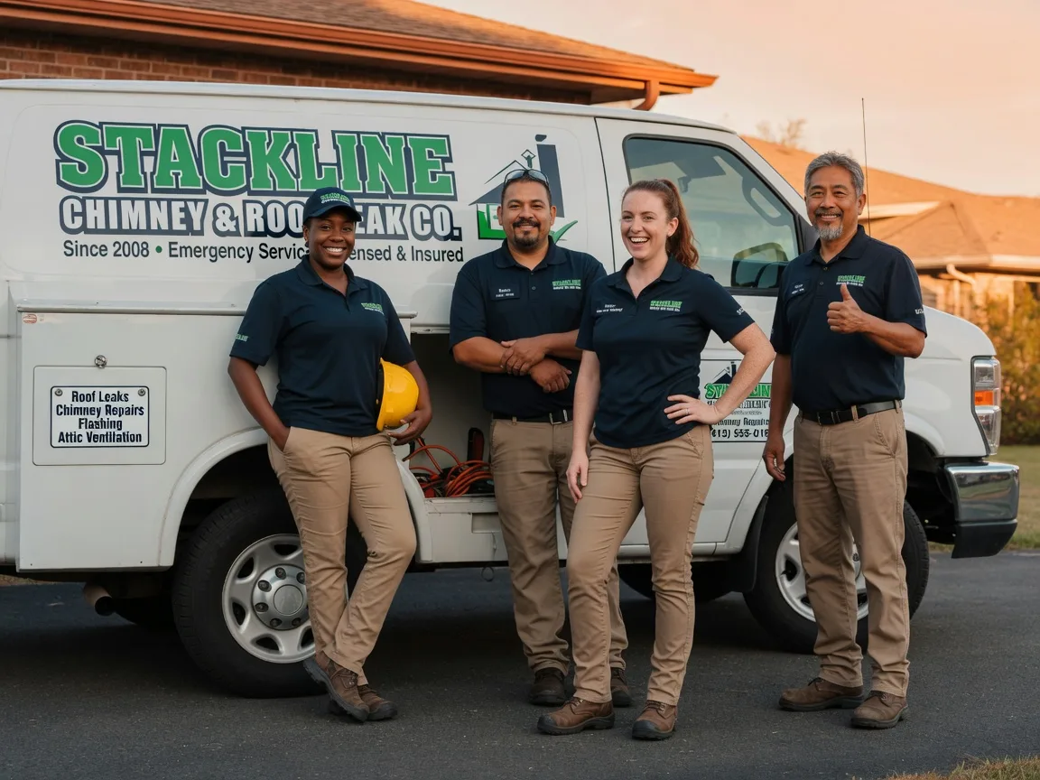 Chimney flashing repair company in Downing, MO